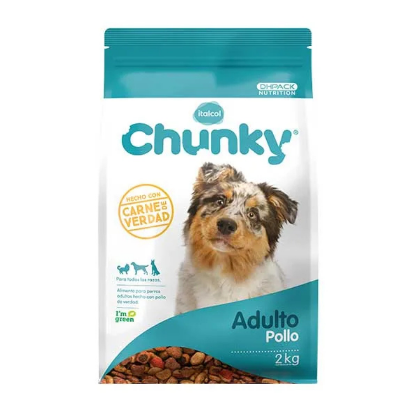CHUNKY ADULTO POLLO X 2 KG