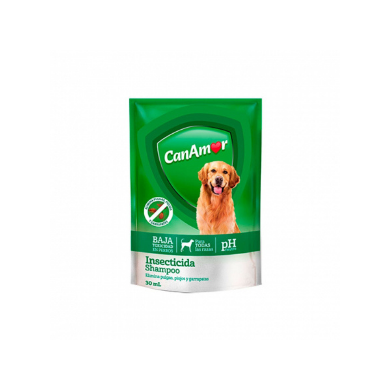 SHAMPOO SOBRES INSECTICIDA 30 ML CANAMOR